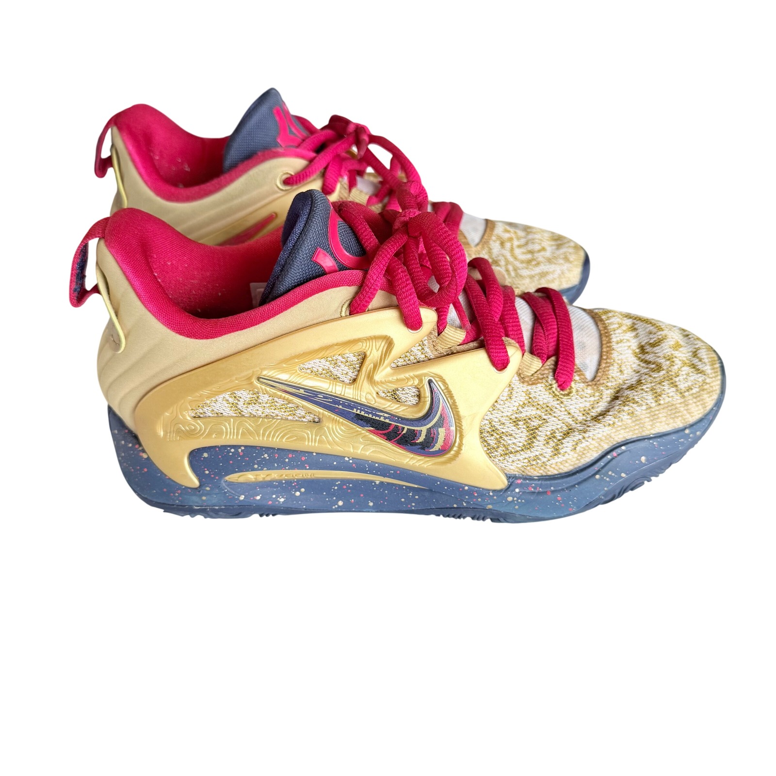 Nike Kd15 Olympic Gold Mens 8.5 Basketball Shoes Dc1975-700 Kevin Durant 07